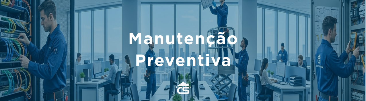 manutenção preventiva em escritorios corporativos